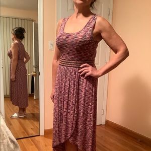 Final Sale! Cable-Gauge multi-color dress